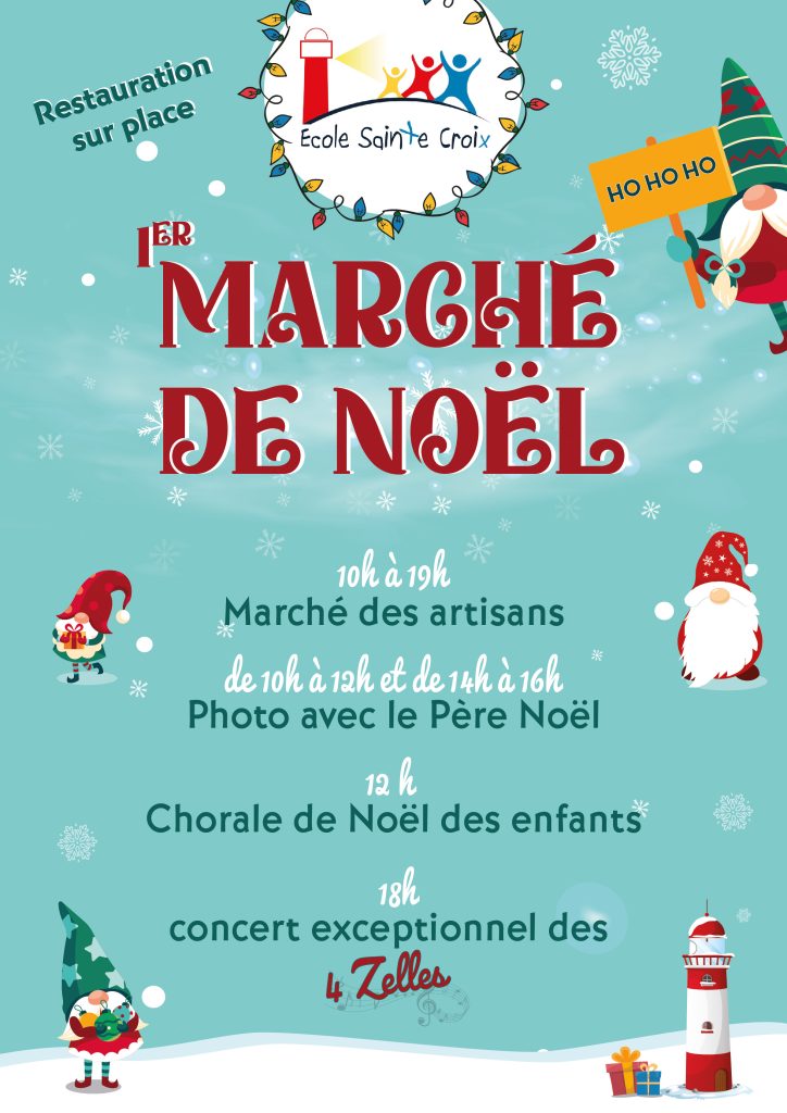 Programme marché de Noël - print