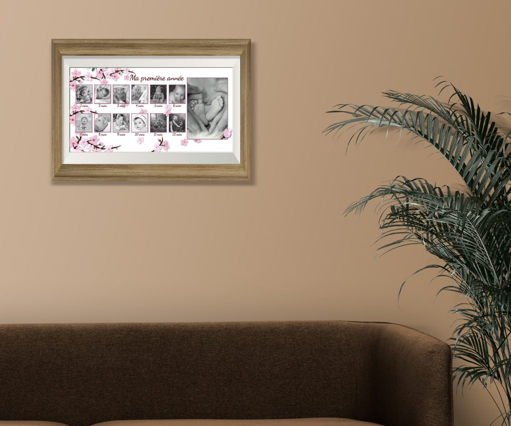 Pèle mêle ma première année - Julie Aoutin graphisme & illustration