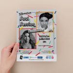 Flyer Soul session - identité visuelle