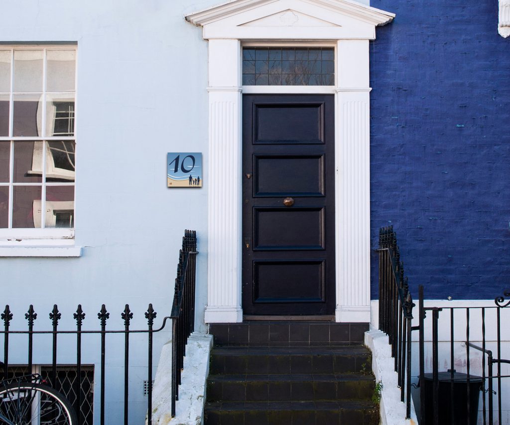 plaque de maison - Julie AOUTIN - Graphisme & Illsutration